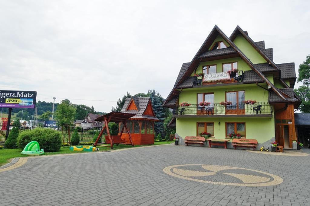Willa Stachowiec Biały Dunajec Exteriör bild